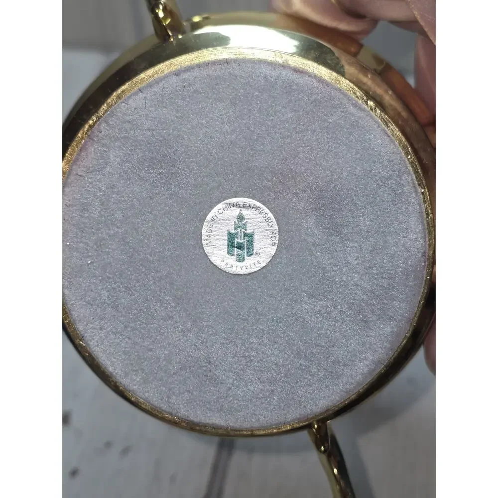 Vtg 90s Partylite Winchester 4 Candle Holder Solid Brass Lacquer Finish Regency - Picture 6 of 7